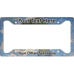 Promenade Woman by Claude Monet License Plate Frame - Style A