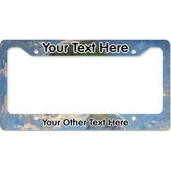 Promenade Woman by Claude Monet License Plate Frame - Style B