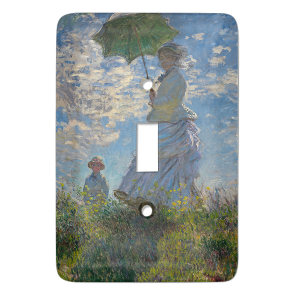 Custom Promenade Woman by Claude Monet Light Switch Cover (Single Toggle)