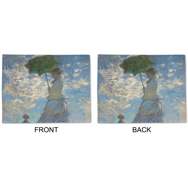 Promenade Woman by Claude Monet Linen Placemat - APPROVAL (double sided)