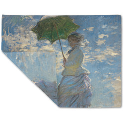 Promenade Woman by Claude Monet Double-Sided Linen Placemat - Single