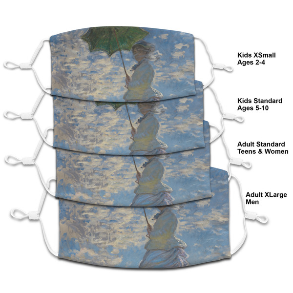 Promenade Woman by Claude Monet Mask1 Composite