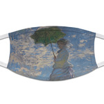 Promenade Woman by Claude Monet Cloth Face Mask (T-Shirt Fabric)