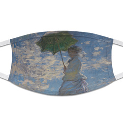 Promenade Woman by Claude Monet Cloth Face Mask (T-Shirt Fabric)