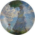 Promenade Woman by Claude Monet Melamine Plate