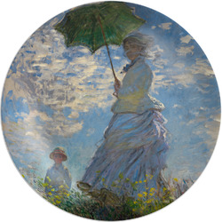 Promenade Woman by Claude Monet Melamine Plate