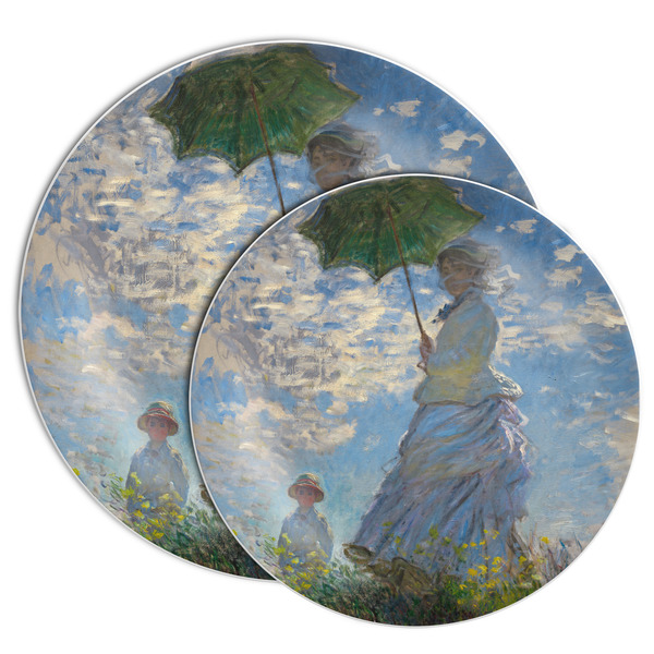 Promenade Woman by Claude Monet Melamine Plates - PARENT/MAIN