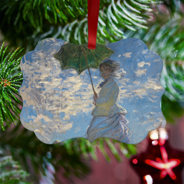 Promenade Woman by Claude Monet Metal Benilux Ornament - Lifestyle