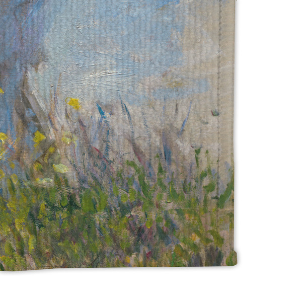 Promenade Woman by Claude Monet Microfiber Dish Rag - DETAIL