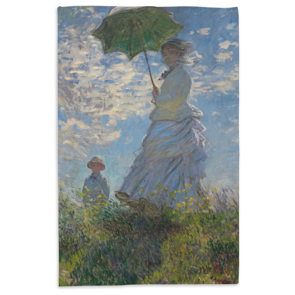 Promenade Woman by Claude Monet Microfiber Dish Towel - APPROVAL