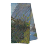 Promenade Woman by Claude Monet Kitchen Towel - Microfiber