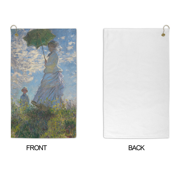 Promenade Woman by Claude Monet Microfiber Golf Towels - APPROVAL