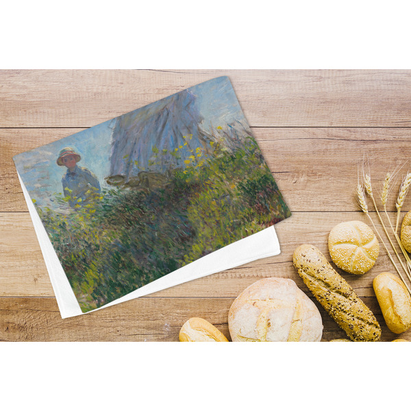 Promenade Woman by Claude Monet Microfiber Kitchen Towel - LIFESTYLE