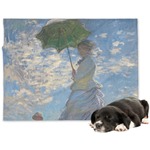 Promenade Woman by Claude Monet Dog Blanket - Regular