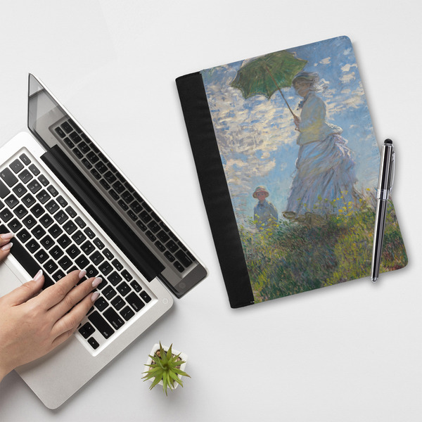 Promenade Woman by Claude Monet Notebook Padfolio - LIFESTYLE (large)