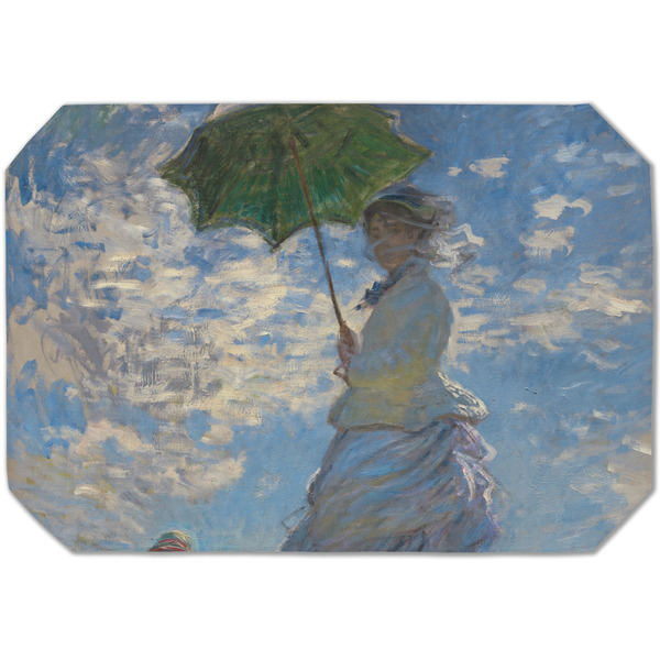 Custom Promenade Woman by Claude Monet Dining Table Mat - Octagon (Single-Sided)