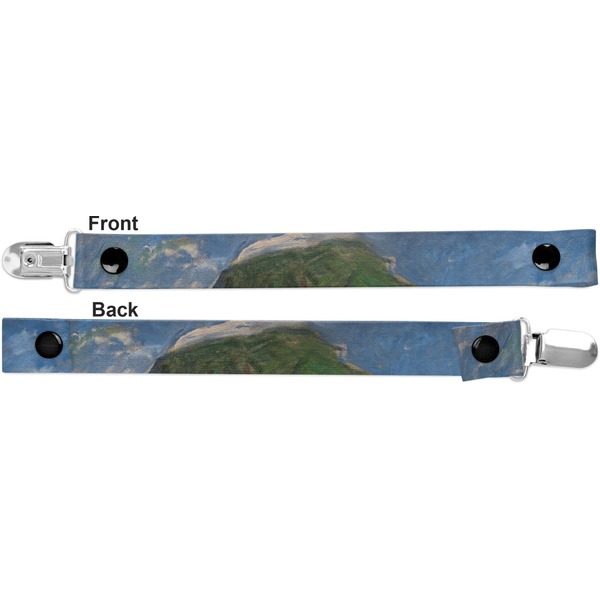 Promenade Woman Pacifier Clip - Front and Back