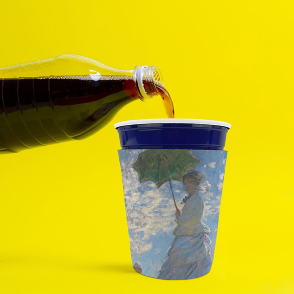 Promenade Woman by Claude Monet Party Cup Sleeves - without bottom - Lifestyle