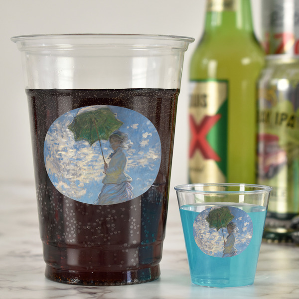 Promenade Woman by Claude Monet Party Cups - 16oz - In Context