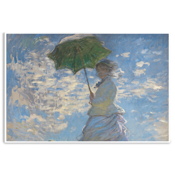 Custom Promenade Woman by Claude Monet Disposable Paper Placemats