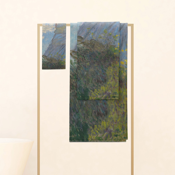 Promenade Woman by Claude Monet Personalized Towel Set