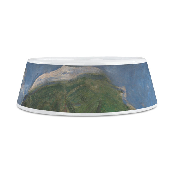 Promenade Woman by Claude Monet Plastic Dog Bowls - Medium - FRONT