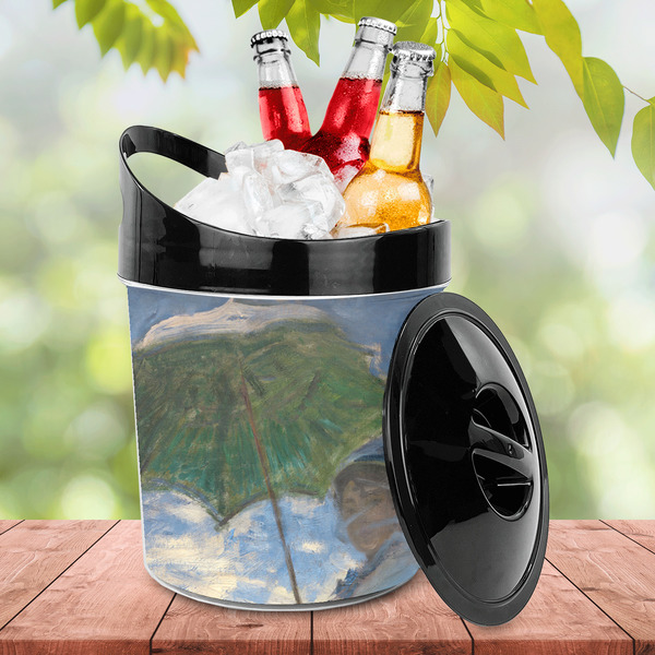 Promenade Woman by Claude Monet Plastic Ice Bucket - LIFESTYLE