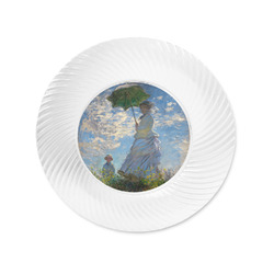 Promenade Woman by Claude Monet Plastic Party Appetizer & Dessert Plates - 6"