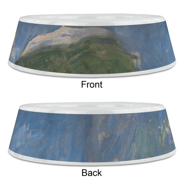 Promenade Woman by Claude Monet Plastic Pet Bowls - Large - APPROVAL