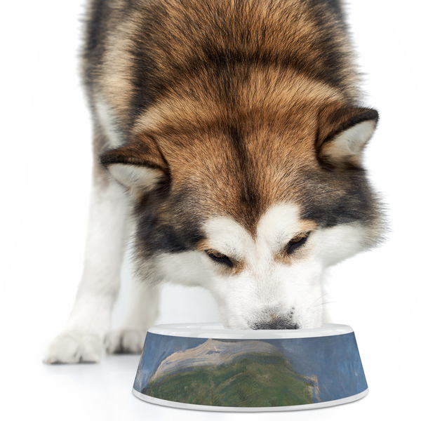 Promenade Woman by Claude Monet Plastic Pet Bowls - Large - LIFESTYLE