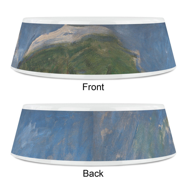 Promenade Woman by Claude Monet Plastic Pet Bowls - Small - APPROVAL