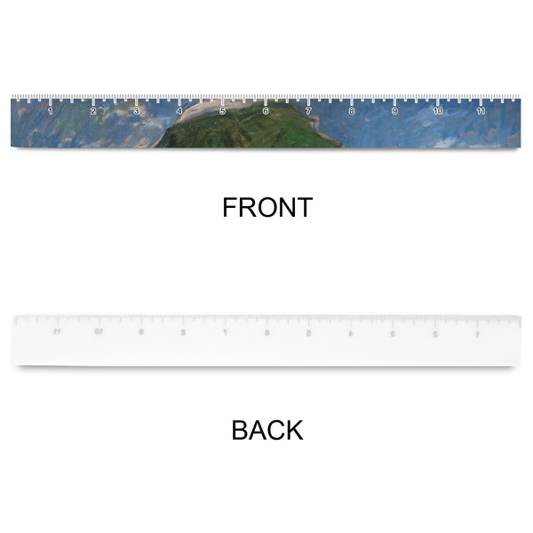 Promenade Woman by Claude Monet Plastic Ruler - 12" - APPROVAL