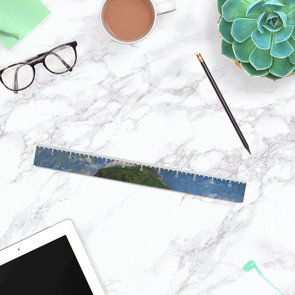 Promenade Woman by Claude Monet Plastic Ruler - 12" - LIFESTYLE