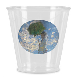 Promenade Woman by Claude Monet Plastic Shot Glass