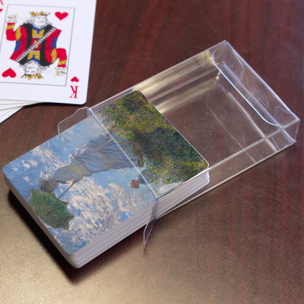 Promenade Woman by Claude Monet Playing Cards - In Package