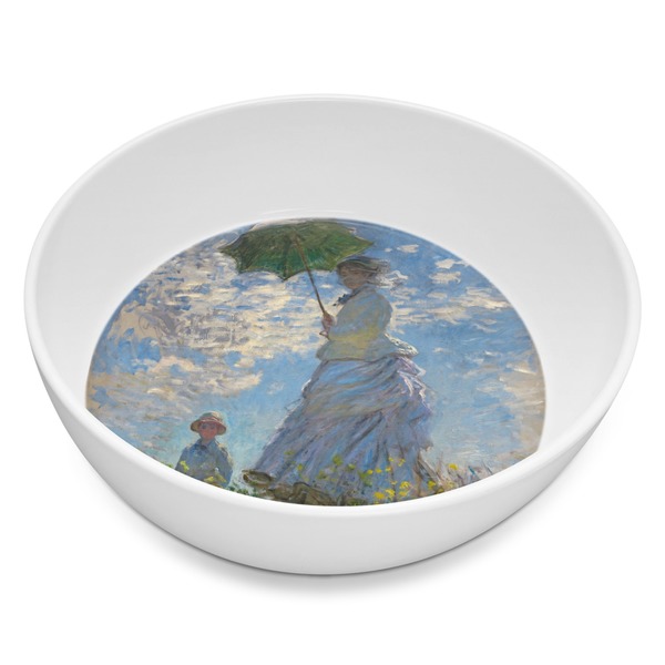 Custom Promenade Woman by Claude Monet Melamine Bowl - 8 oz