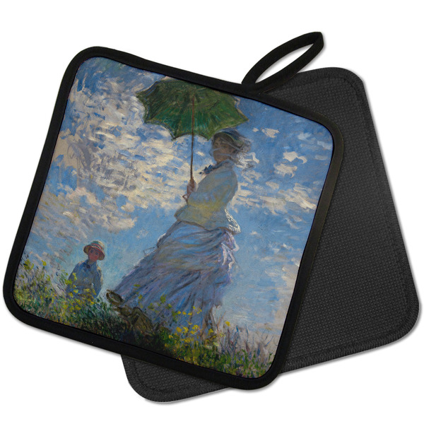 Promenade Woman by Claude Monet Pot Holders - PARENT MAIN