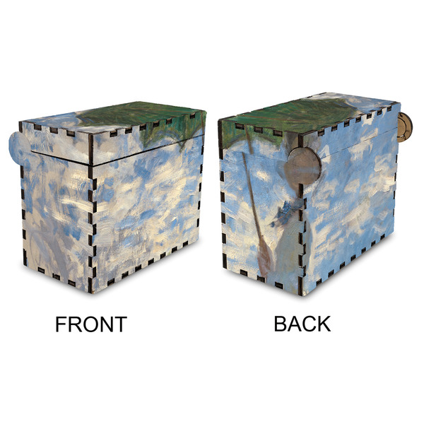 Promenade Woman by Claude Monet Recipe Box - Full Color - Approval