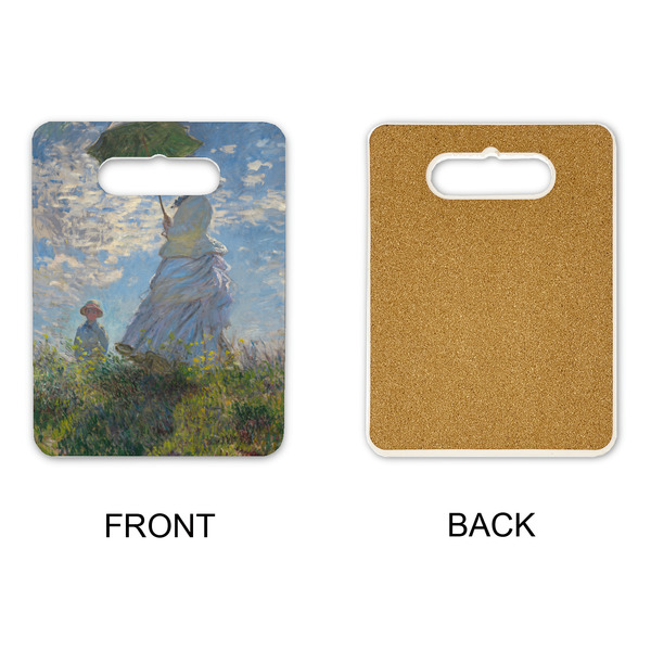 Promenade Woman by Claude Monet Rectangle Trivet with Handle - APPROVAL