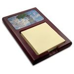 Promenade Woman by Claude Monet Red Mahogany Sticky Note Holder