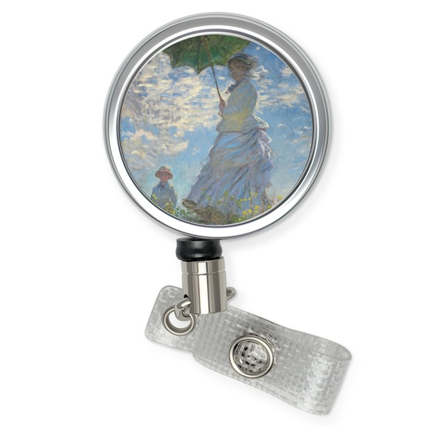 Custom Promenade Woman by Claude Monet Retractable Badge Reel