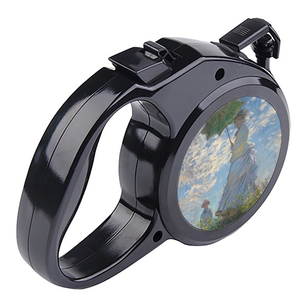 Promenade Woman by Claude Monet Retractable Dog Leash - Angle