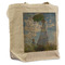 Promenade Woman by Claude Monet Reusable Cotton Grocery Bag - Front View