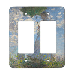 Promenade Woman by Claude Monet Rocker Style Light Switch Cover - Two Switch