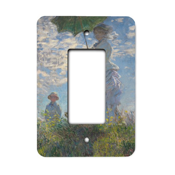 Custom Promenade Woman by Claude Monet Rocker Style Light Switch Cover