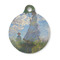Promenade Woman by Claude Monet Round Pet Tag