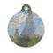 Promenade Woman by Claude Monet Round Pet ID Tag - Small