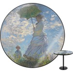 Promenade Woman by Claude Monet Round Table