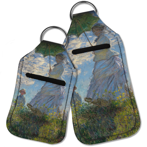 Promenade Woman by Claude Monet Sanitizer Holder Keychain - Parent Main