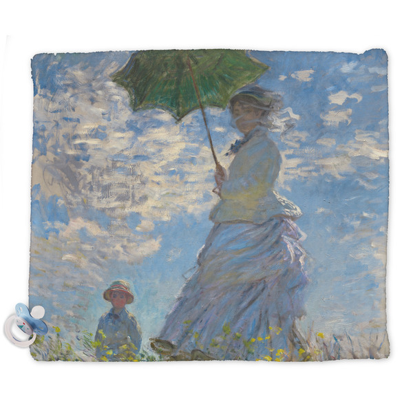 Custom Promenade Woman by Claude Monet Security Blanket - Single Sided